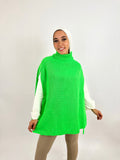 Winter Nights Vest Electric Green