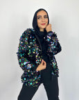 Bling Night Hoodie Hologram