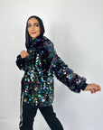 Bling Night Hoodie Hologram