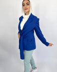 Close The Deal Blazer Royal Blue