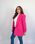 Close The Deal Blazer Hot Pink