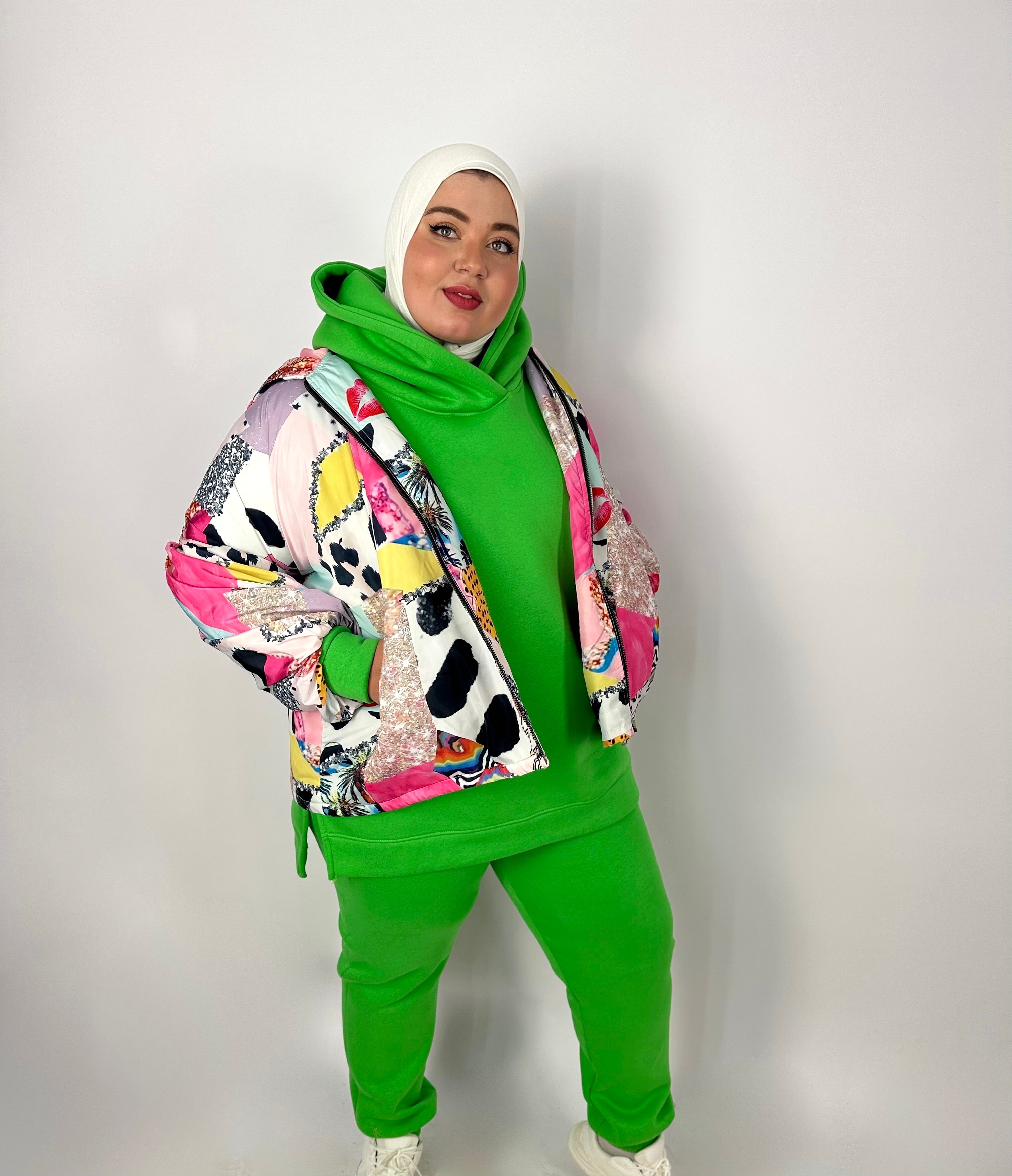 New GoGirl Joggers Neon Green