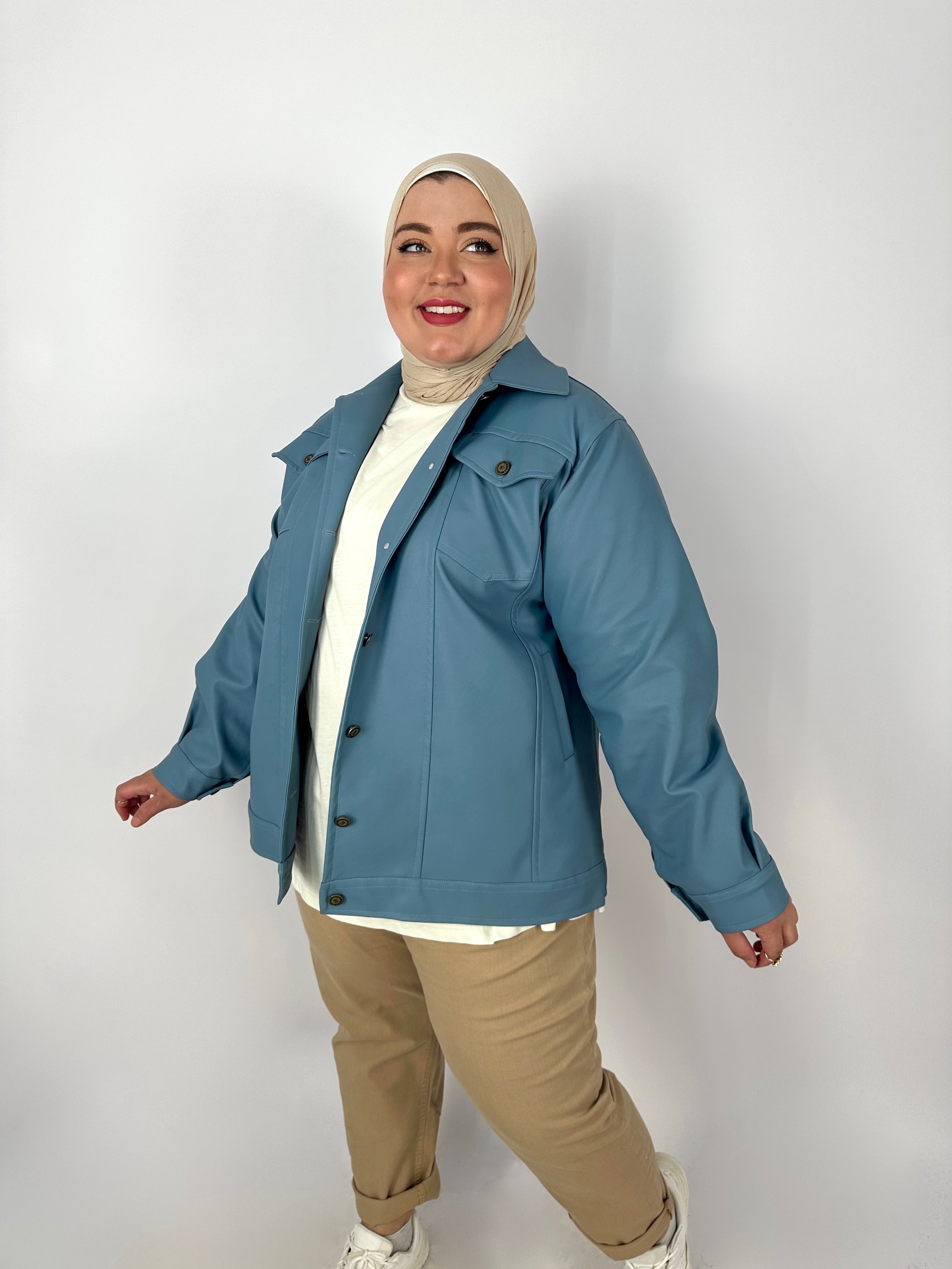 Oatmeal Mom Fit Pants