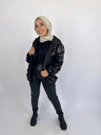 Bling Night Hoodie Black