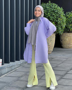 Basic Long Shirt Lilac