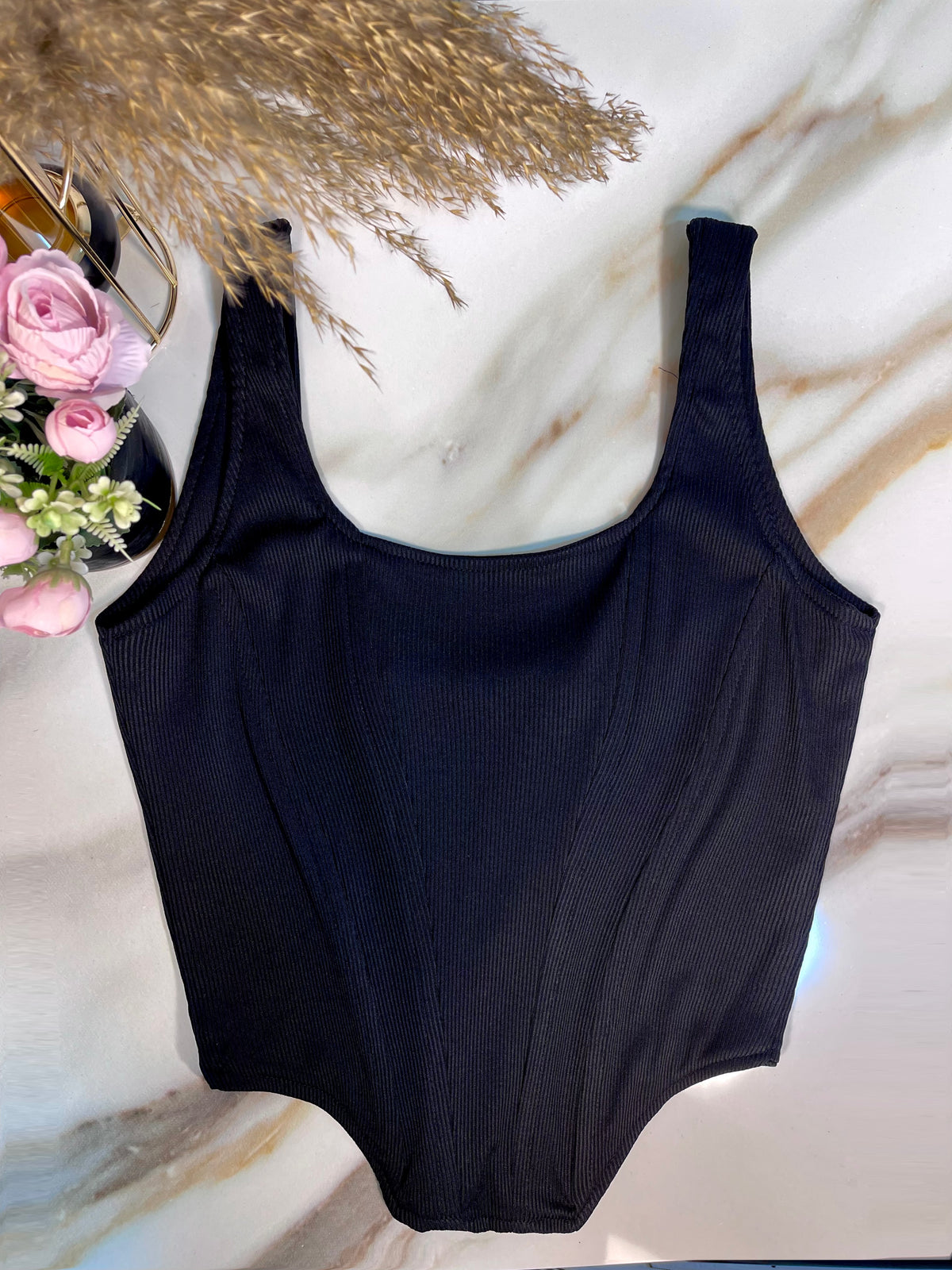 1500's Basic Corset Black