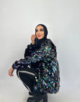 Bling Night Hoodie Hologram