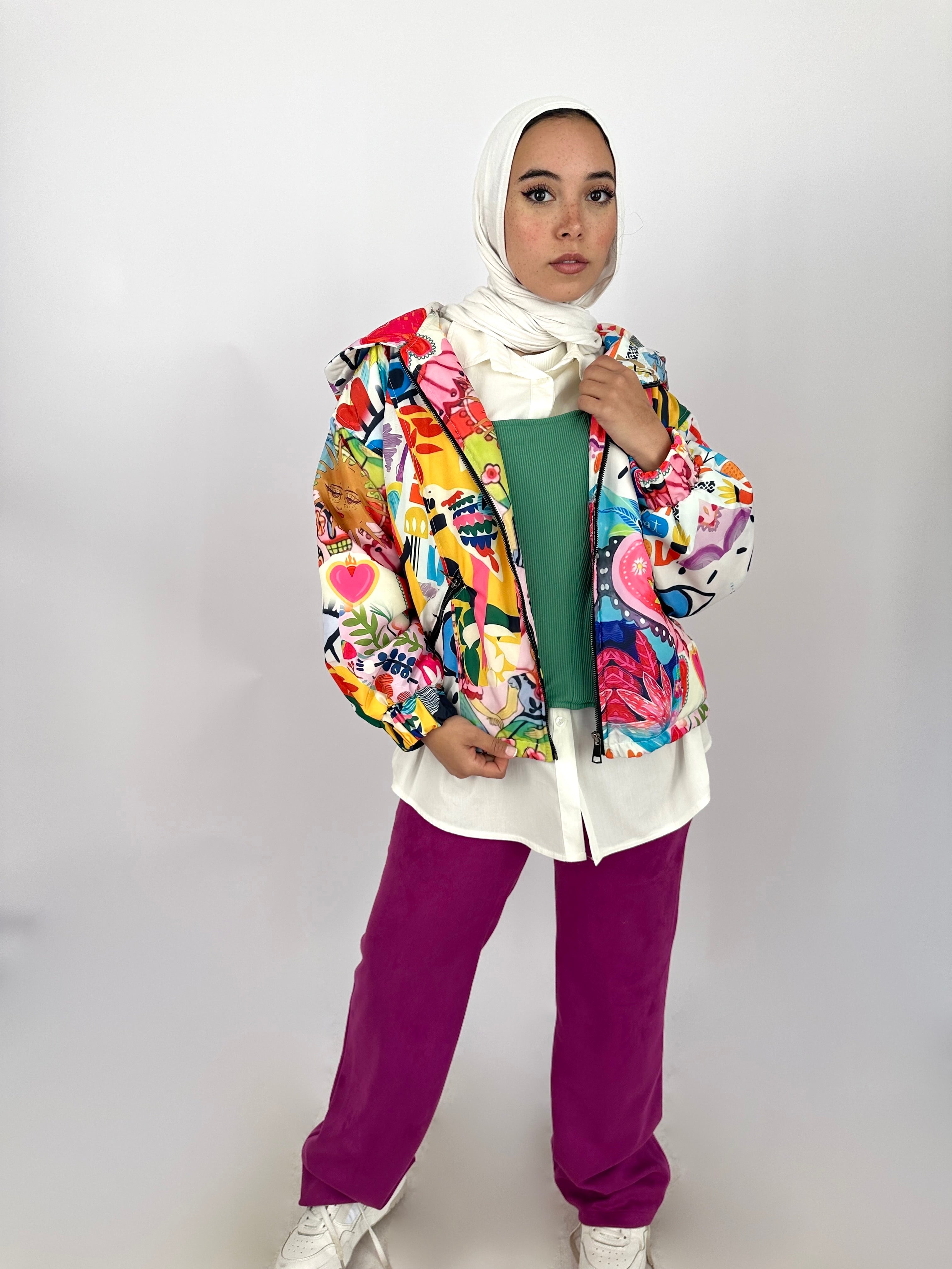 Mexican Spirits Waterproof Puff Jacket