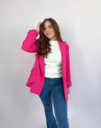 Close The Deal Blazer Hot Pink