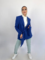 Close The Deal Blazer Royal Blue
