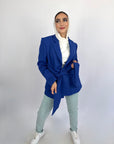 Close The Deal Blazer Royal Blue