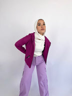 Sportif Hoodie Purple