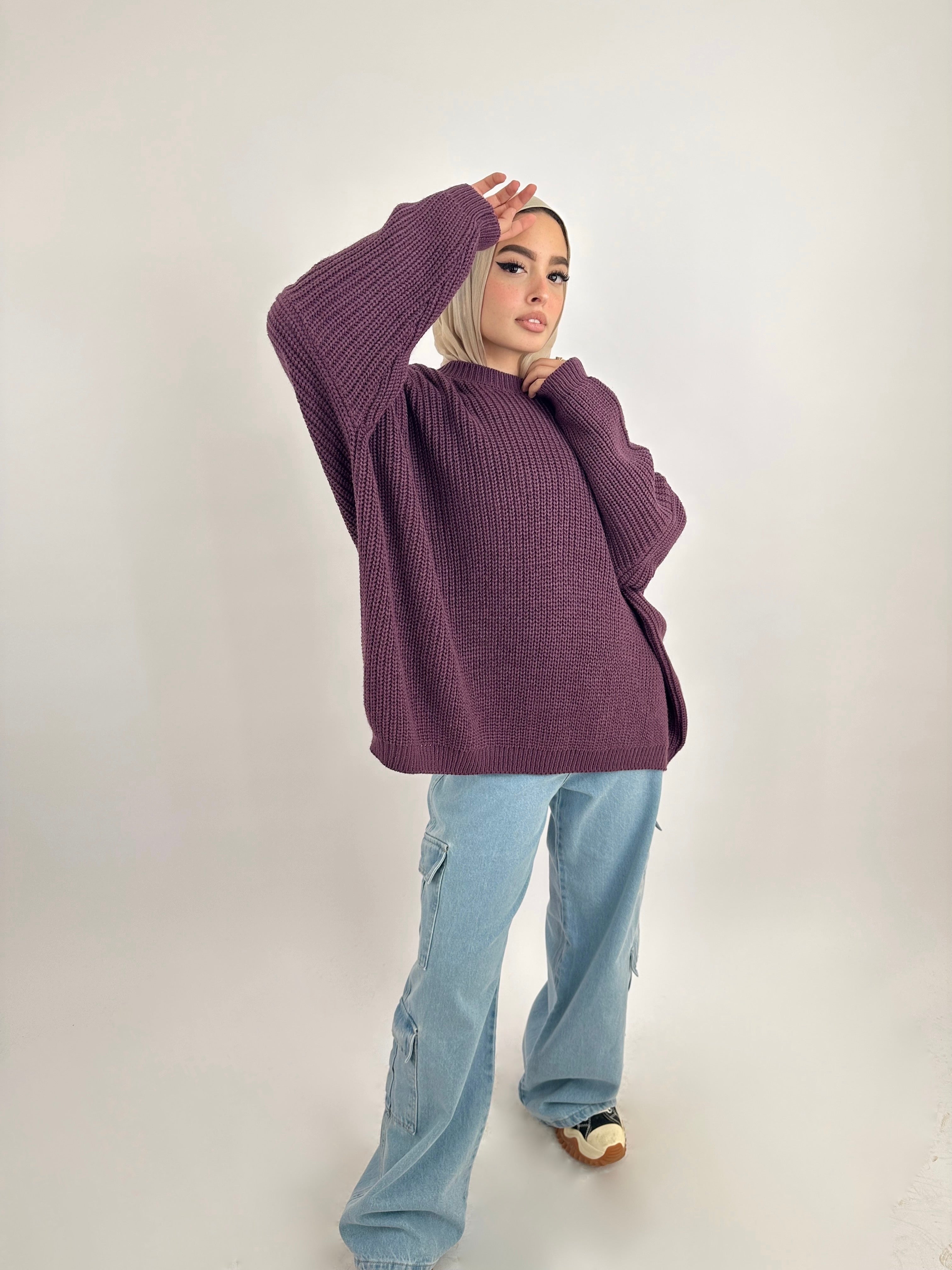 Wide Cargo Denim Pants Ice