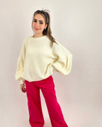 Wide Cargo Denim Pants Hot Gum