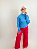 New Turtle Neck True Blue
