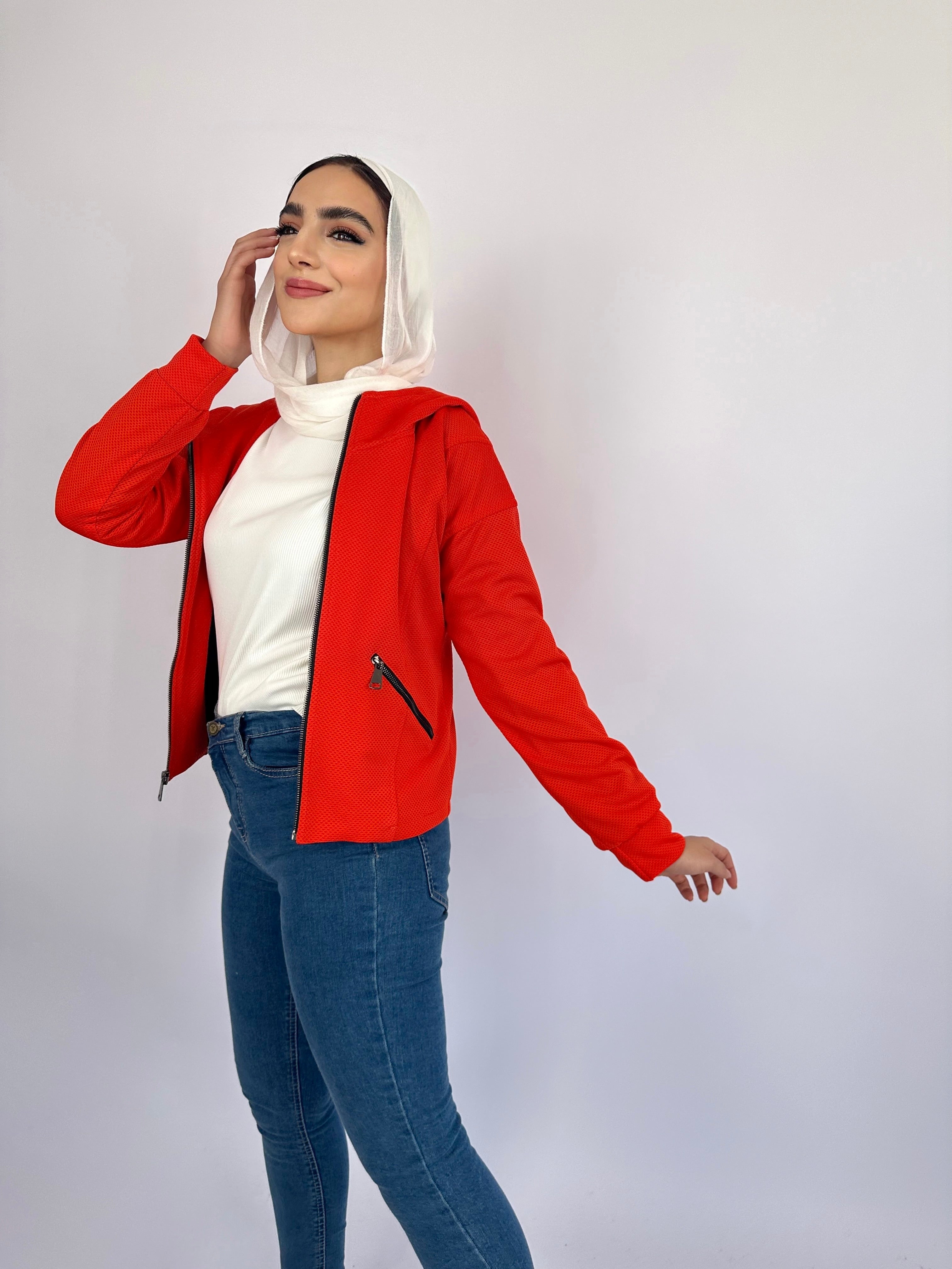 Sportif Hoodie Orange