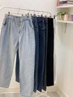 New Mom Fit Pants Jeans Ice