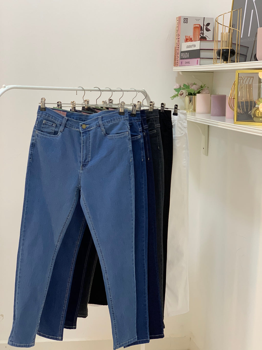 New Skinny Pants Jeans Baby Blue
