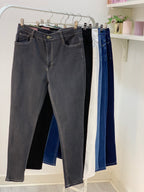 New Skinny Jeans Pants Greyish Black