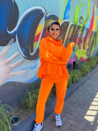 Go Girl Summer Pants Electric Orange
