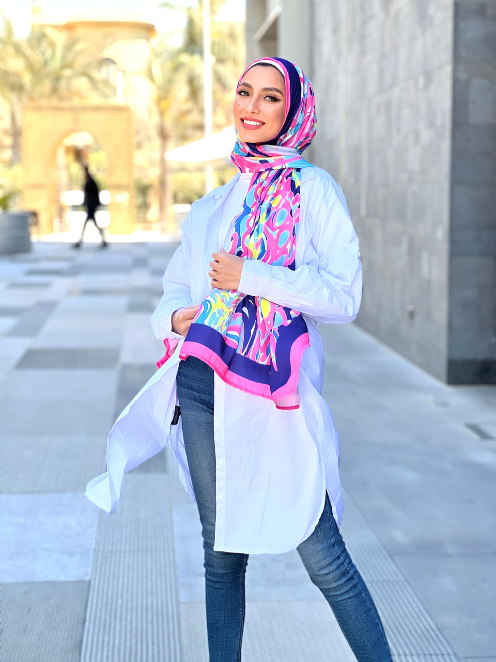 Basic Long Shirt Cream