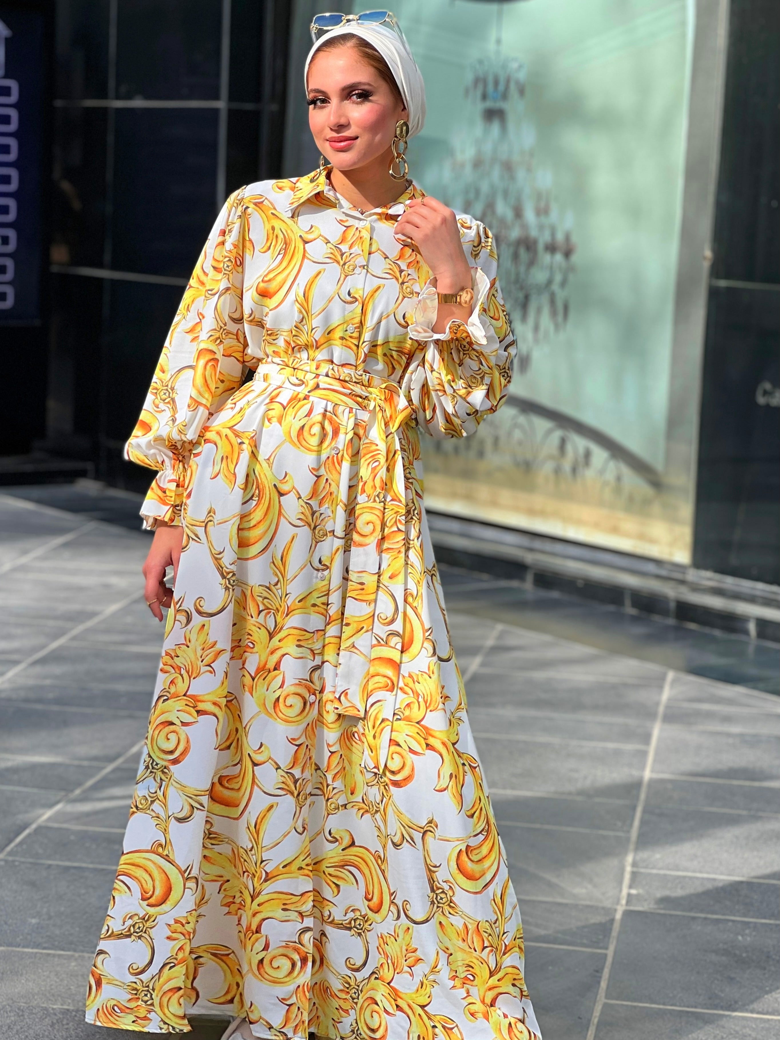 Golden Queen Dress