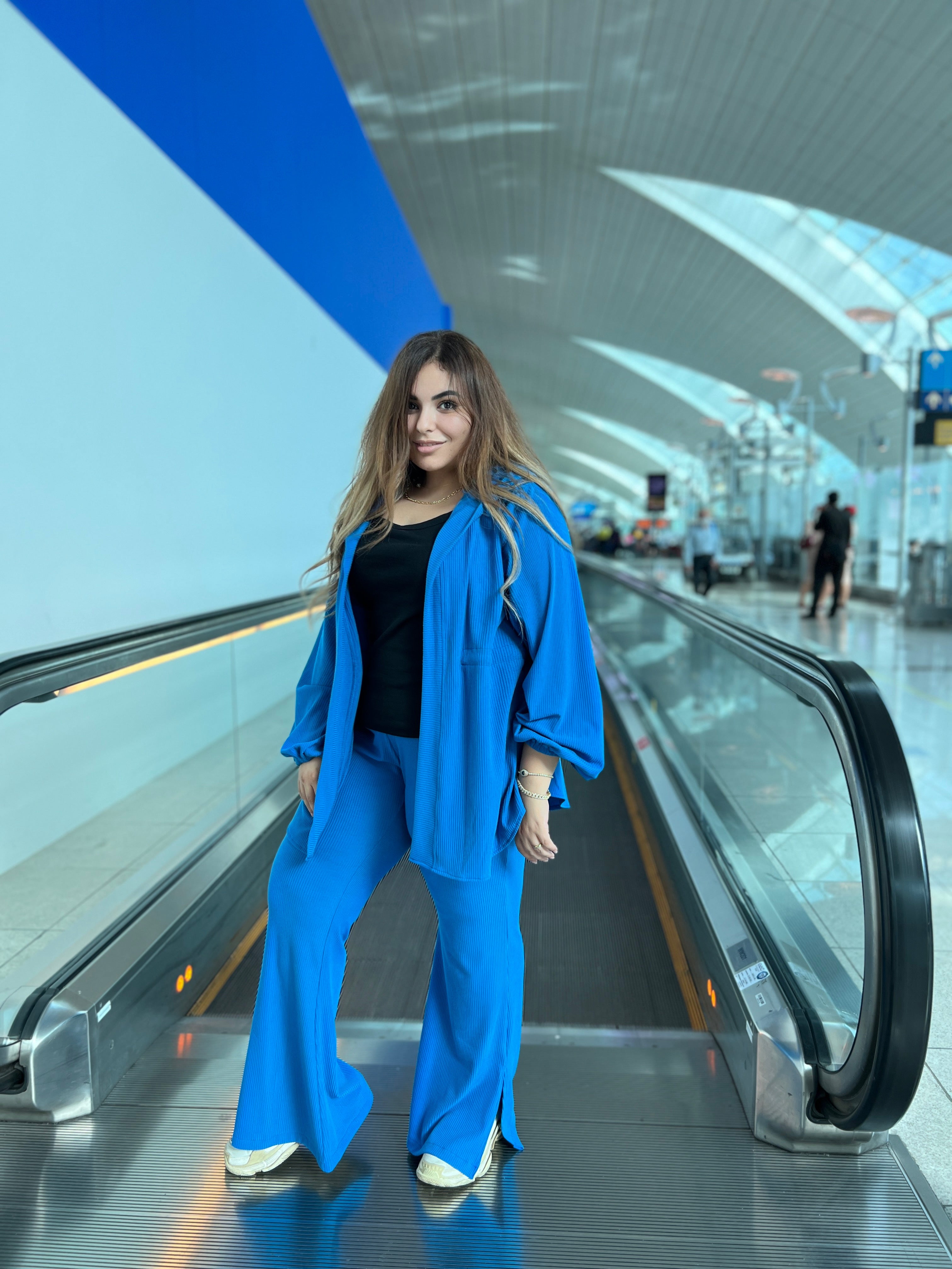 Cozy Set Pants Royal Blue