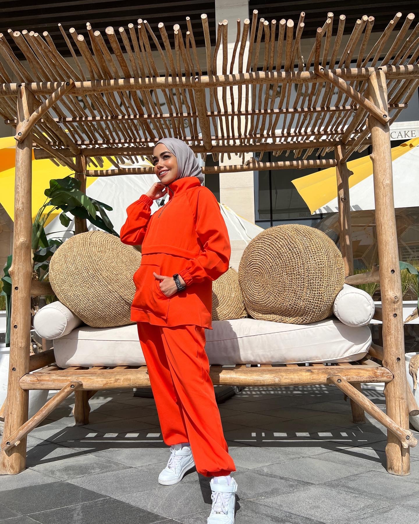 Cargo Pants Orange