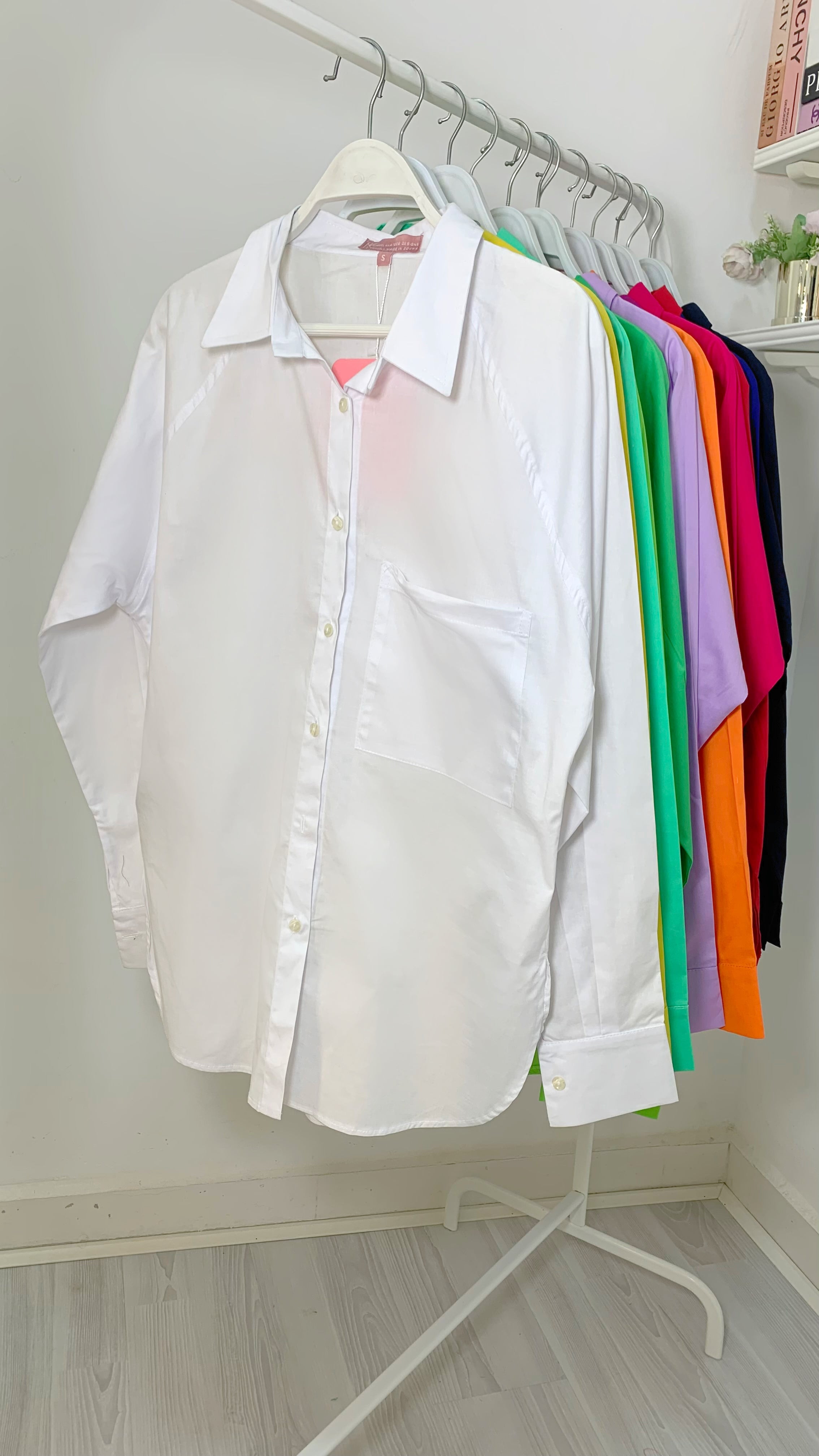 Basic Puff Shirt Cream