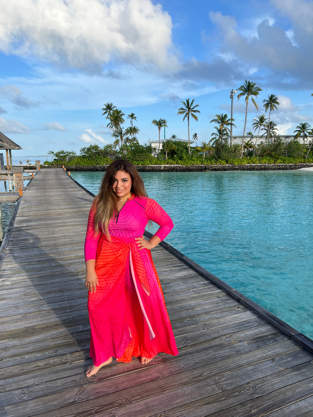 Sunset Rays Swimsuit Pants