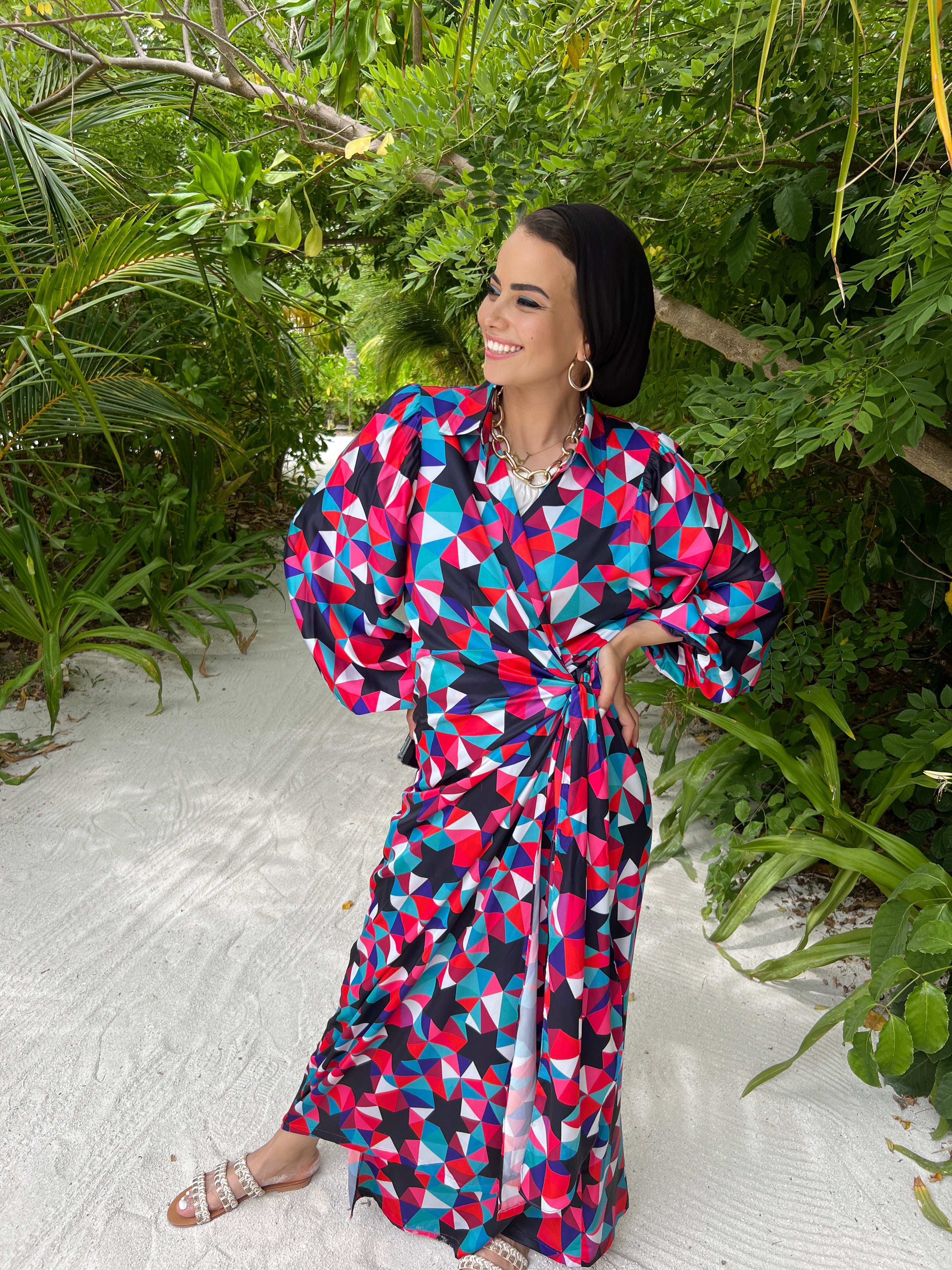 Colorful Nights Dress