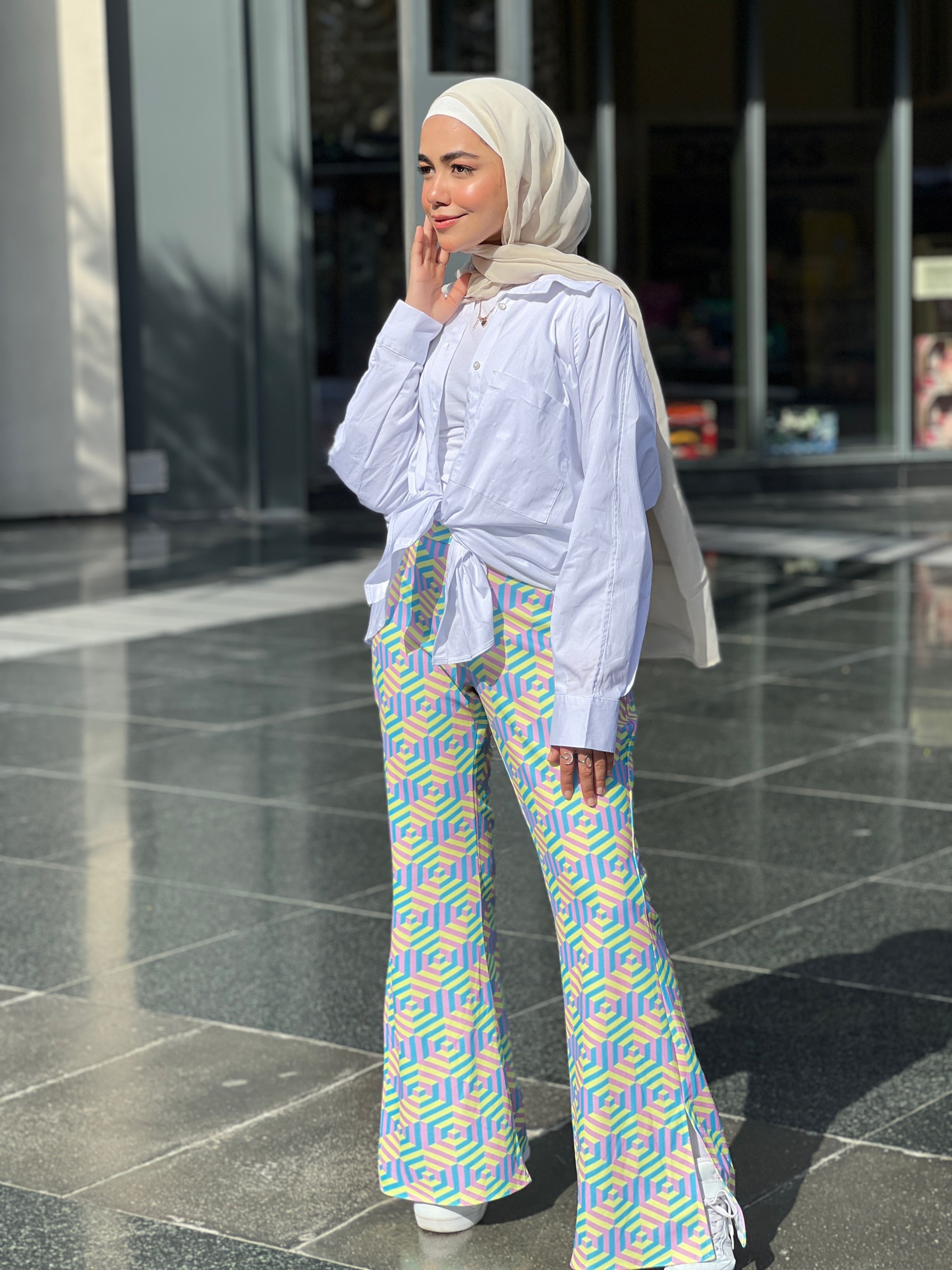 Basic Puff Shirt Cream