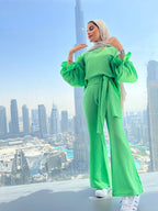 Grab It Set Pants Green