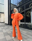 Grab It Set Pants Orange