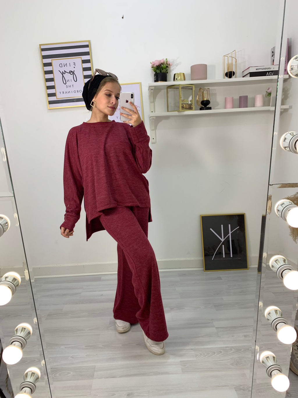 New Comfy Pants Magenta