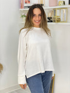 New Mom Fit Pants Jeans Blue