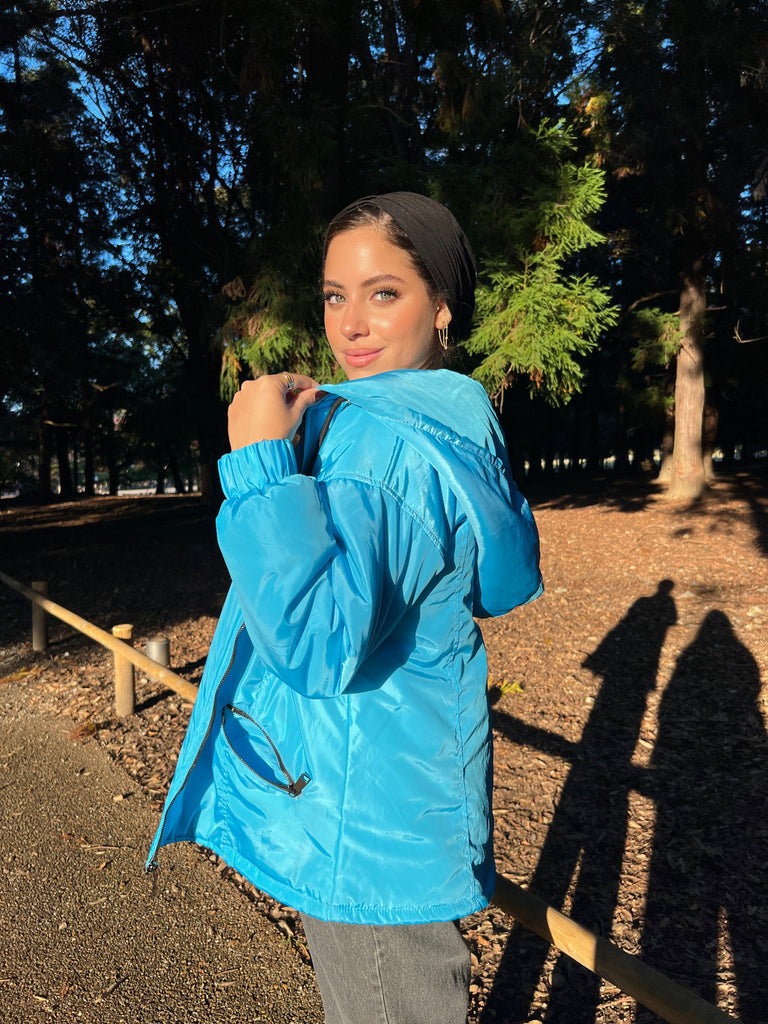 True Blue Waterproof Jacket